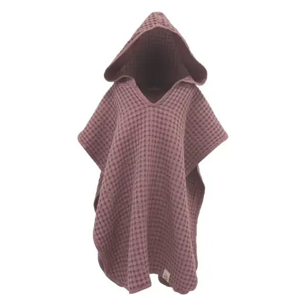 Cozy by Dozy Poncho Dusty Pink