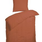 Økologisk sengetøj Kelly burnt sienna