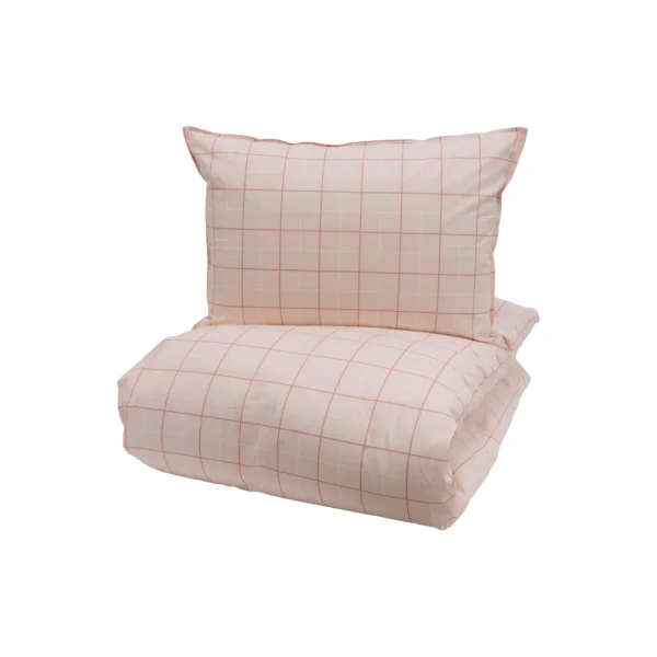 Borås Cotton Lumi sengetøj Rosa